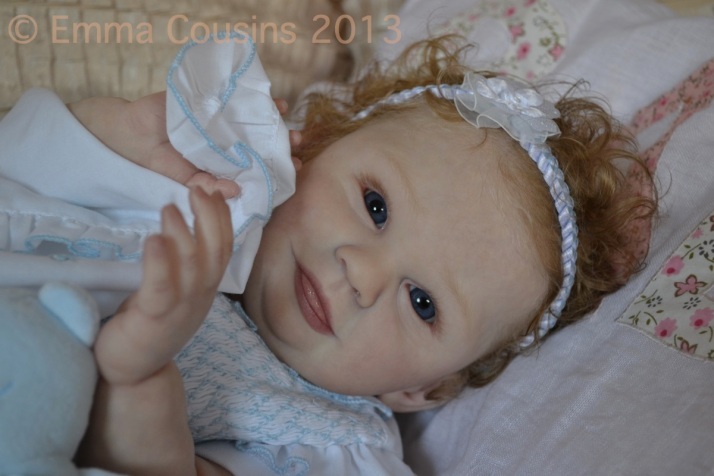 Joy prototype - Samantha Gregory - Reborn baby doll by Emma Cousins 
